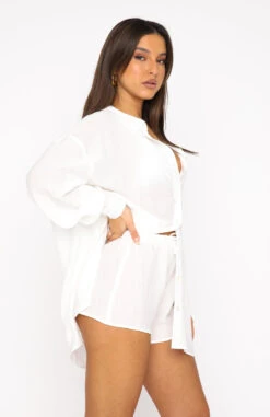 Take Me Out Shirt White - Stylish Resort Wear for Women 10 Take Me Out Shirt White - Stylish Resort Wear for Women -White Fox Sales 04.08.22 505