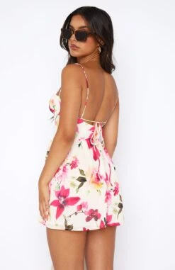 Hey Jude Playsuit Cream Petunia - Elegant Day Dress for Women -White Fox Sales 04.08.2344627