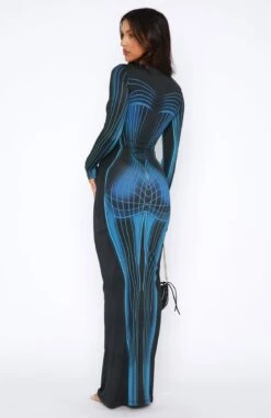 Under The Stars Maxi Dress Neptune - Elegant & Comfortable Women's Dress -White Fox Sales 04.08.2345124