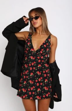 Say My Name Mini Dress Red Poppy - Elegant Day Dress for Women 13 Say My Name Mini Dress Red Poppy - Elegant Day Dress for Women -White Fox Sales 05.04.2324149