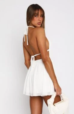 Let You Know Mini Dress White - Stylish Day Dresses for Women -White Fox Sales 05.04.2324508