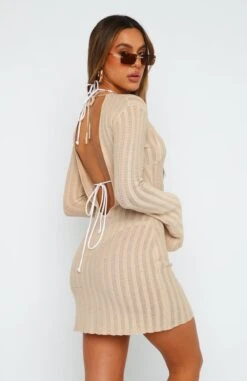 Crowded Room Mini Dress Beige - Elegant Resort Wear for Summer 11 Crowded Room Mini Dress Beige - Elegant Resort Wear for Summer -White Fox Sales 07.07.230216