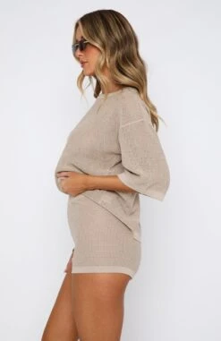 Amuse Me Shorts Oat - Stylish Resort Wear for Women -White Fox Sales 08.06.2332100 d841d051 3f28 43a2 bd5c e44f5f0eeb34