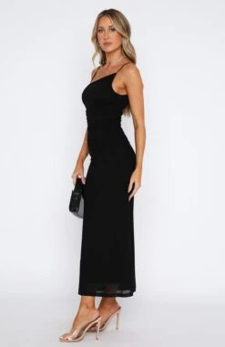 In Style Maxi Dress Black - Elegant Long Dresses for Women -White Fox Sales 08.06.2332516