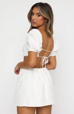 Stylish White Mini Dress for Girls - Perfect for Daywear | [Your Shop Name] -White Fox Sales 09.07.21 1347