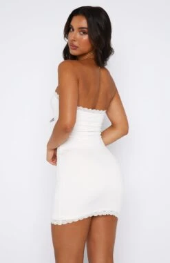 Lana Mini Dress White - Elegant Strapless Dress for Women 9 Lana Mini Dress White - Elegant Strapless Dress for Women -White Fox Sales 11.08.2346147