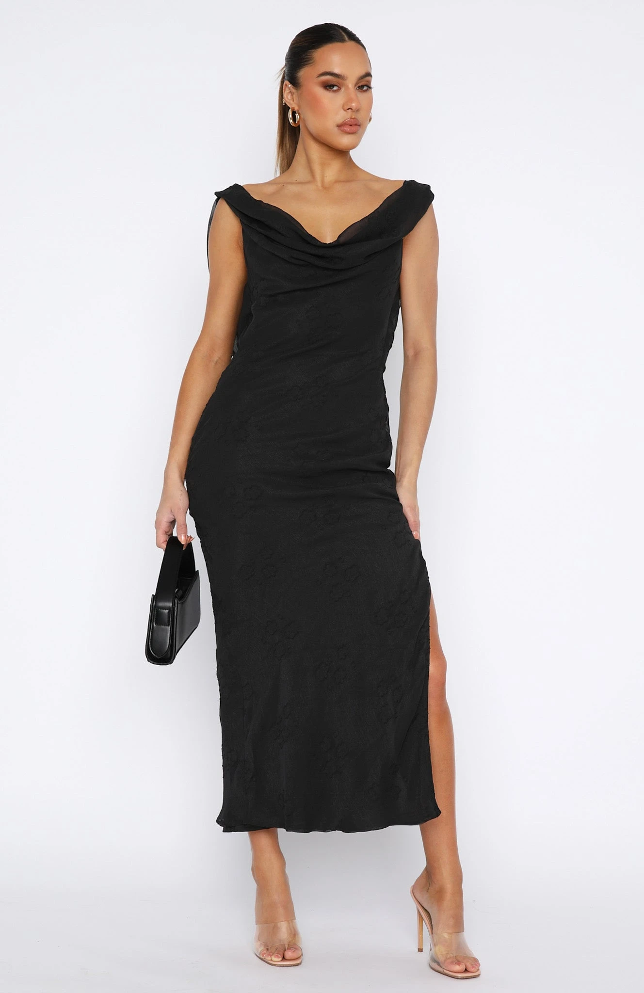 This Is The Year Maxi Dress Black | Elegant Women's Dress | Trendy & Comfortable 4 This Is The Year Maxi Dress Black | Elegant Women's Dress | Trendy & Comfortable - Image 2