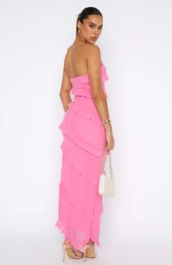 Sweet Desire Maxi Dress Pink - Strapless Summer Dress for Women 10 Sweet Desire Maxi Dress Pink - Strapless Summer Dress for Women -White Fox Sales 11.08.2347327