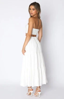 The One's You Love Maxi Set White - Elegant Strapless Dress for Women 15 The One's You Love Maxi Set White - Elegant Strapless Dress for Women -White Fox Sales 13.01.22 522
