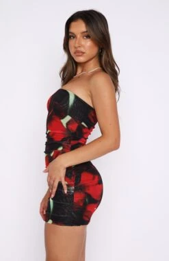 Ibiza Nights Strapless Mini Dress Red Hibiscus | Sexy Summer Party Dress -White Fox Sales 13.10.228509 f49f9bfc 7528 4eee 8361 b45830f522fe