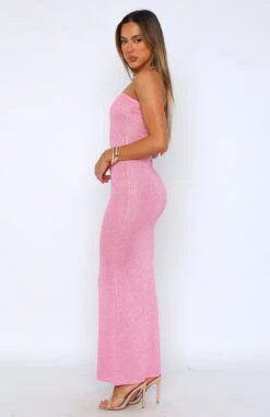 Ascension Maxi Dress Pink | Flowy Resort Wear for Women -White Fox Sales 14.07.23 2169