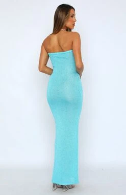 Ascension Maxi Dress Aqua - Elegant Resort Wear for Women -White Fox Sales 14.07.23 2229