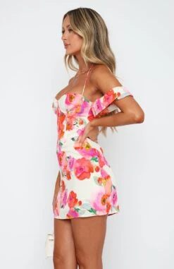 Legendary Lovers Mini Dress Fuchsia Bloom - Stylish Day Dress for Women -White Fox Sales 14.4.2315461