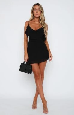 I'm Ready Mini Dress Black - Stylish & Elegant Women's Dress -White Fox Sales 14.4.2316178