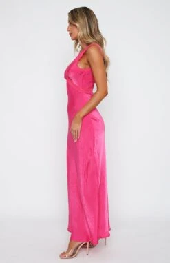 Event Ready Maxi Dress Hot Pink - Elegant & Stylish Women's Dress -White Fox Sales 14.4.2316273