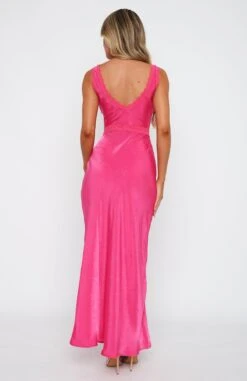 Event Ready Maxi Dress Hot Pink - Elegant & Stylish Women's Dress -White Fox Sales 14.4.2316278