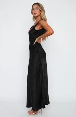 Elegant Event Ready Maxi Dress Black - Perfect for Any Occasion -White Fox Sales 14.4.2316310