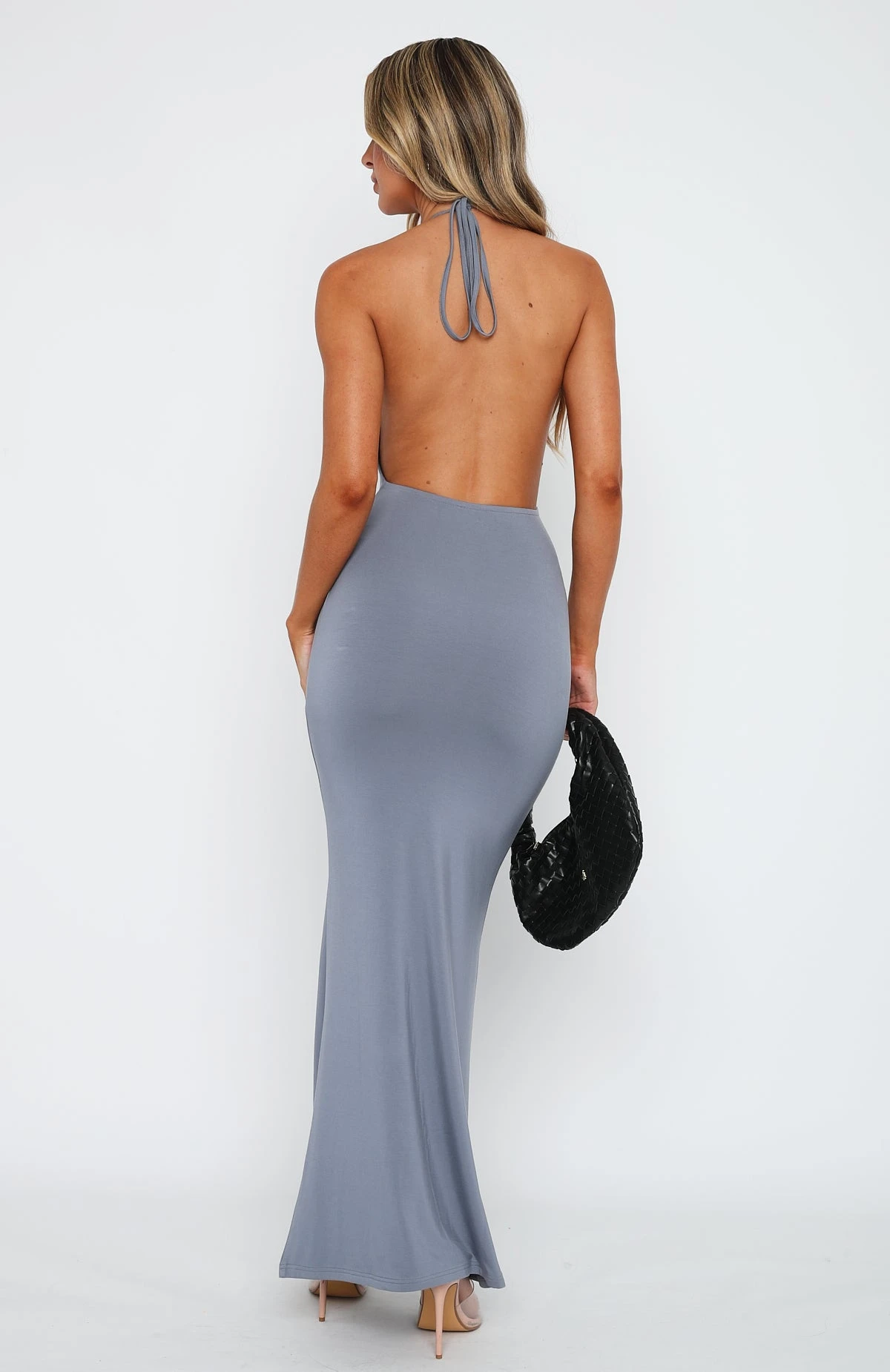 Outta My Head Maxi Dress Steel - Stylish & Comfortable Women's Dress 6 Outta My Head Maxi Dress Steel - Stylish & Comfortable Women's Dress - Image 4