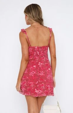 Sweet Fling Mini Dress Fuchsia Pink Print - Stylish Women's Dress 13 Sweet Fling Mini Dress Fuchsia Pink Print - Stylish Women's Dress -White Fox Sales 15.06.2332891