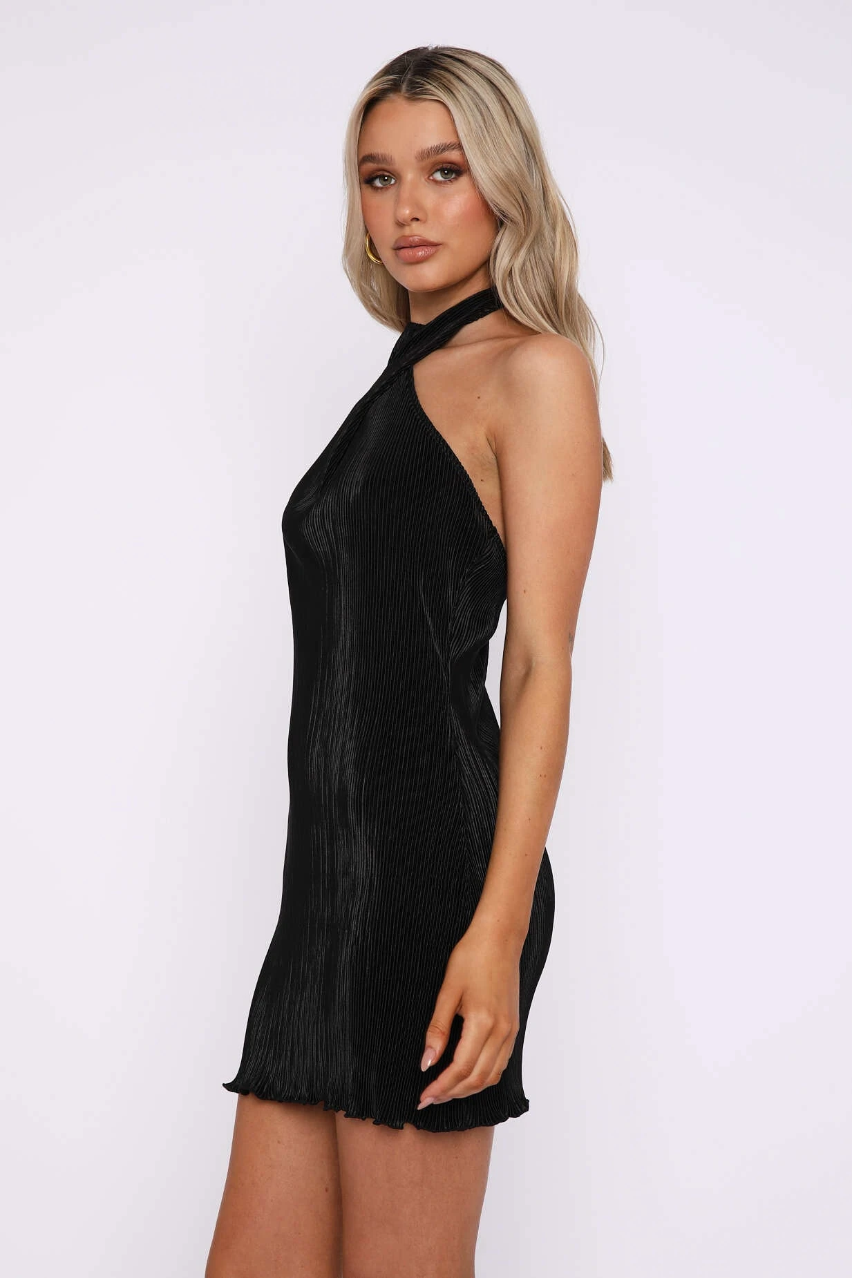 Up In The Air Mini Dress Black | Stylish Women's Dress 5 Up In The Air Mini Dress Black | Stylish Women's Dress - Image 3