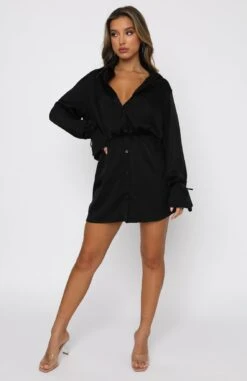 Only Gets Better Mini Dress Black - Stylish & Comfortable Women's Dress -White Fox Sales 17.06.21 187