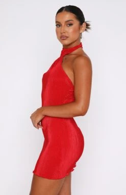 Up In The Air Mini Dress Red - Stylish & Comfortable Women's Dress -White Fox Sales 17.11.2214761