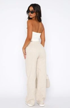The Things You Are Linen Pants Oat - Premium Resort Wear for Women 9 The Things You Are Linen Pants Oat - Premium Resort Wear for Women -White Fox Sales 18.08.2350423