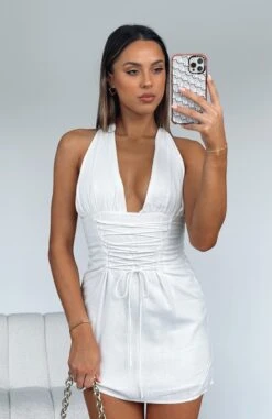 She's The Moment Mini Dress White - Elegant Day Dresses for Women -White Fox Sales 1FDC20B9 54C7 4895 8920 8C2CC49EF28A