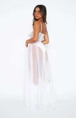 Let It Happen Maxi Dress White - Elegant Summer Dress for Women -White Fox Sales 2.2.23 6134