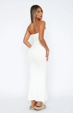 Love You For Life Maxi Dress White | Elegant Strapless Dress for Women -White Fox Sales 2.3.2310648