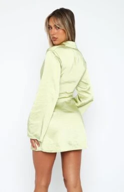 Matcha Night Out Long Sleeve Mini Dress - Elegant & Stylish -White Fox Sales 2.3.239989 90bae78b 392e 454a 85b4 90ea29119add