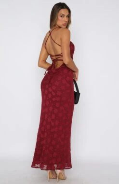 Made For Me Maxi Dress Wine - Elegant Women's Evening Dress 10 Made For Me Maxi Dress Wine - Elegant Women's Evening Dress -White Fox Sales 20.07.23 240862