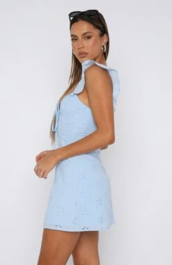 Summer Crush Mini Dress Baby Blue | Flowy Day Dress for Women 9 Summer Crush Mini Dress Baby Blue | Flowy Day Dress for Women -White Fox Sales 20.07.23 241377