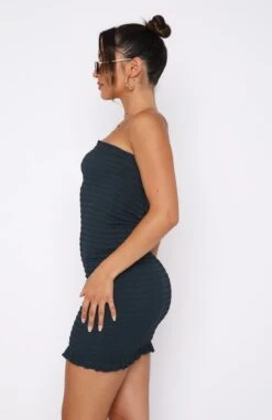 Ask About Me Strapless Mini Dress Steel - Elegant & Stylish Strapless Dresses -White Fox Sales 22.12.2219608