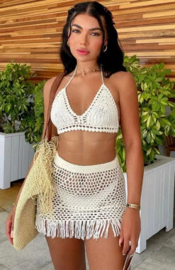 Private Island Crochet Set White - Elegant Resort Wear for Women -White Fox Sales 238260466 1192447321160683 3558689371245168246 n