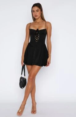 Stay Together Mini Dress Black - Elegant & Stylish Women's Dress -White Fox Sales 24.04.2326673