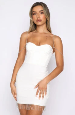 Shining Bright Mini Dress White - Stylish & Elegant Party Wear 10 Shining Bright Mini Dress White - Stylish & Elegant Party Wear -White Fox Sales 25.11.21 412
