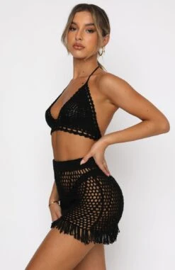 Private Island Crochet Set Black - Stylish Resort Wear for Women -White Fox Sales 27.05.21 1313 01314022 595e 4b48 b1a4 ab061b971de5