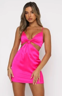Let's Run Away Mini Dress Hot Pink - Chic & Stylish Women's Dress 9 Let's Run Away Mini Dress Hot Pink - Chic & Stylish Women's Dress -White Fox Sales 27.05.21 407