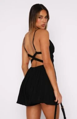 Meet You There Playsuit Black - Stylish Day Dresses for Women 10 Meet You There Playsuit Black - Stylish Day Dresses for Women -White Fox Sales 27.07.2343442