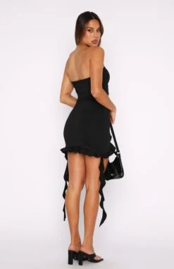 Switching Looks Mini Dress Black | Strapless Elegant Party Dress -White Fox Sales 27.07.2343786