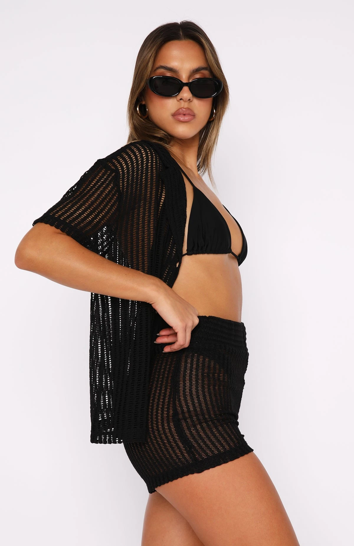 Not Letting Go Shirt Black - Stylish Resort Wear for Men & Women 5 Not Letting Go Shirt Black - Stylish Resort Wear for Men & Women - Image 3