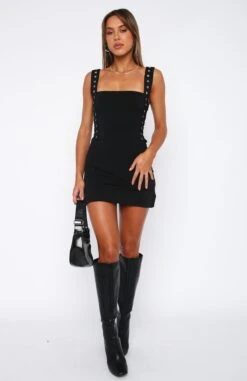 One Of These Days Mini Dress Black - Stylish & Versatile Women's Dress -White Fox Sales 27.4.2317727