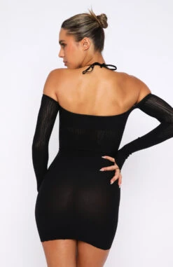 Keep On Looking Mini Dress Black - Stylish & Comfortable Women's Dress 10 Keep On Looking Mini Dress Black - Stylish & Comfortable Women's Dress -White Fox Sales 28.04.22 846