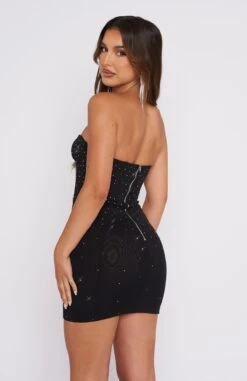 Come Into My World Black Mini Dress | Strapless Party Dress -White Fox Sales 28.11.220060