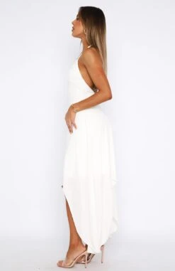 Tears In The Rain Midi Dress Cream | Elegant Women's Dress for Every Occasion -White Fox Sales 30.06.2337528