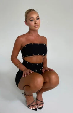 Better Than Me Mini Dress Black - Stylish Strapless Party Dress -White Fox Sales 333446755 222709060156518 6718289509438091019 n