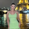 In A Trance Mini Dress Matcha - Stylish & Elegant Dresses for Women