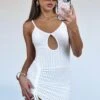 Just Say It Mini Dress Off White | Chic Day Dress for Women -White Fox Sales 843AC3CF D26F 4380 AFEF 7B158A418D65