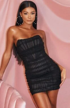 For The Night Mini Dress Black - Strapless Evening Dress 19 For The Night Mini Dress Black - Strapless Evening Dress -White Fox Sales AA6I0174